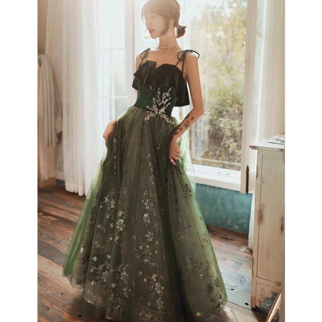 ウエディングドレス　二次会　結婚式　カラー　卒業式