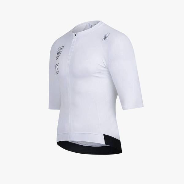 男性用サイクル半袖ジャージ TIER-0 SPKPCNFT503MWHT 709962