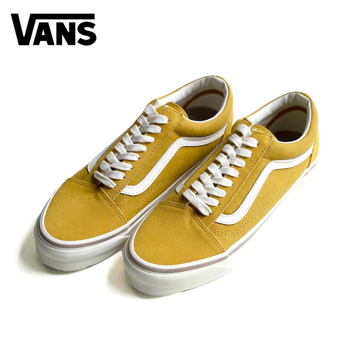 スニーカー オールドスクール MTE OLD SKOOL 36 Salt Wash Harvest Gold ローカット スウェード キャンバス 紐靴 シューズ 靴 イエロー系 VN000CY2BL2