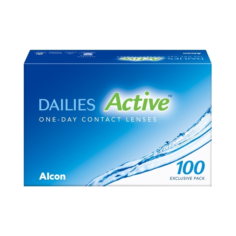 100枚入 [ 1箱 ] アルコン デイリーズ アクティブ コンタクトレンズ 1日使い捨て ワンデー ワンデイ デイリーズアクア