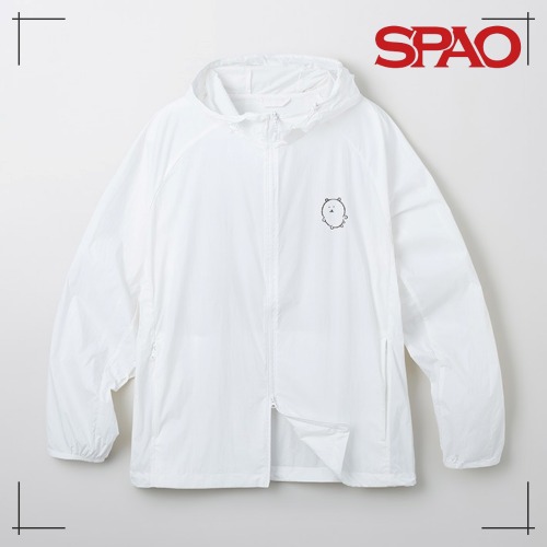 SPAO 公式 Tシャツ くま ウインドブレーカー 韓国キャラ カカオトーク