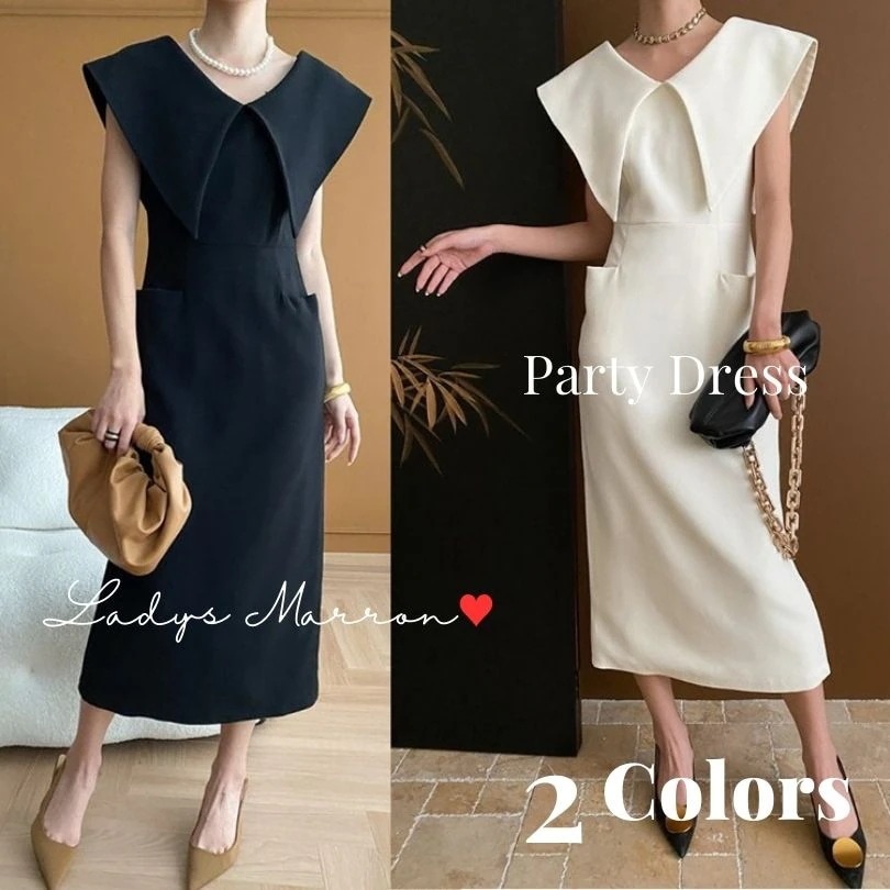【急速出荷 2025年新作】フレンチスリーブ ワンピース パーティードレス 韓国 バイカラーワンピース お呼ばれドレス 結婚式 お呼ばれワンピース 韓国ワンピース 二次会ドレス 10代 20代 可愛い