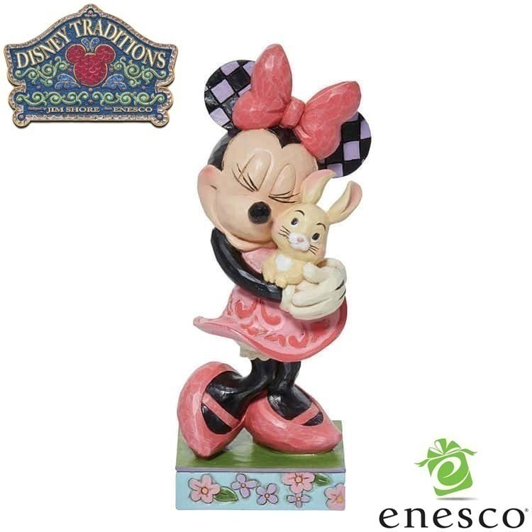 enesco(エネスコ) Disney Traditions ミニー ホールディング バニー ディズニー フィギュア コレクション 人気 ブランド ギフト クリスマス 贈り物 プレゼントに最適
