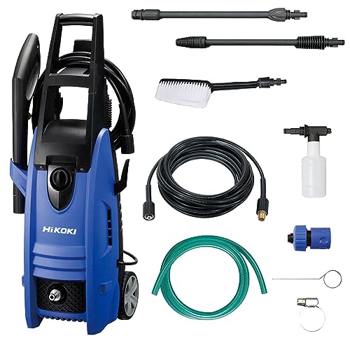 色：標準品+延長ホースセット HiKOKI(ハイコーキ) 高圧洗浄機 高圧延長ホース・洗浄ブラシ付