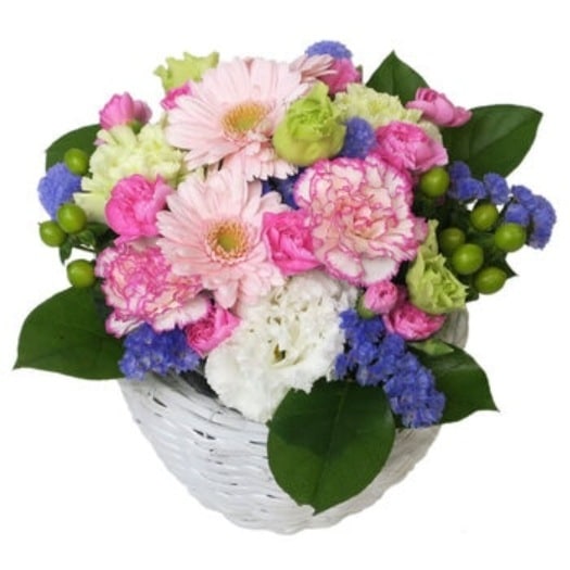 【倉庫直送】　ラウンドアレンジメント ミックス