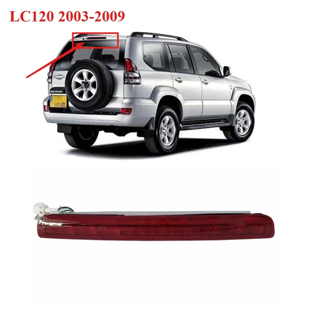トヨタ プラド LC120 レクサス GX470 用 ハイマウント ストップランプ アセンブリ リアルーフ サード ブレーキライト 2003-2009 純正品番 81570-60081 輸入品