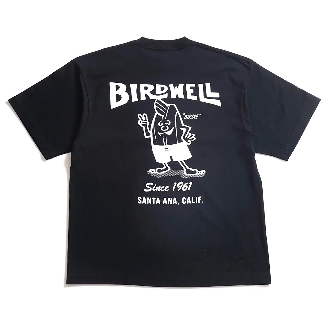 バードウェル 61 T-Shirt JAPAN LIMITED サーフィン キャンプ アウトドア ファッション BLACK Tシャツ