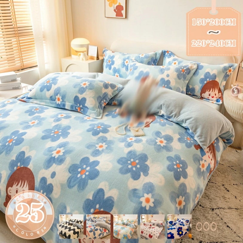 777円OFFクーポン 掛け布団カバー シングル かわいい 布団カバー フランネル 掛けふとんカバー ダブル 接触温感 防寒 寝具カバー 洗える 発熱 保温 冬 フランネル 毛布にもなる2WAY仕様