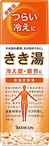 バスクリン きき湯 食塩炭酸湯 360g 医薬部外品 萌黄色のお湯(にごりタイプ) 気分やすらぐ潮騒の香り12点セット (4548514136588)