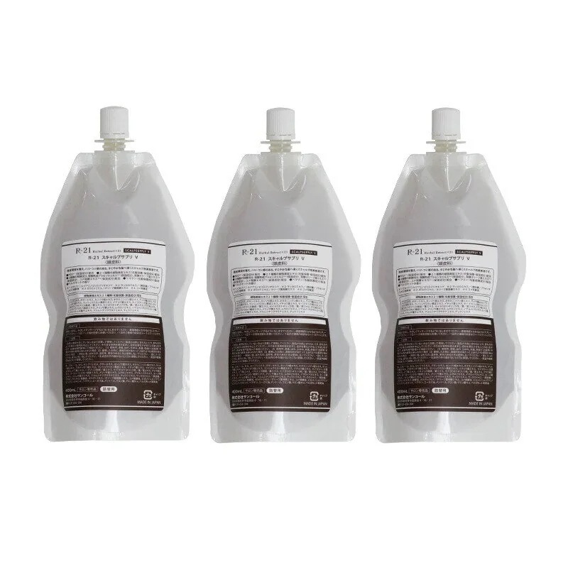 R-21 スキャルプサプリ V 400ml 詰替用 3個セット 頭皮用美容液
