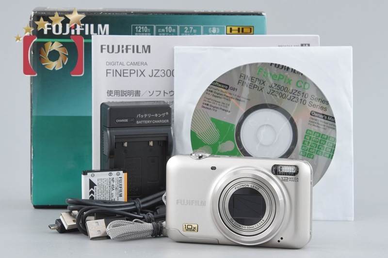 富士フイルム FinePix JZ300 シャンパンゴールド コンパクトデジタルカメラ 元箱付き