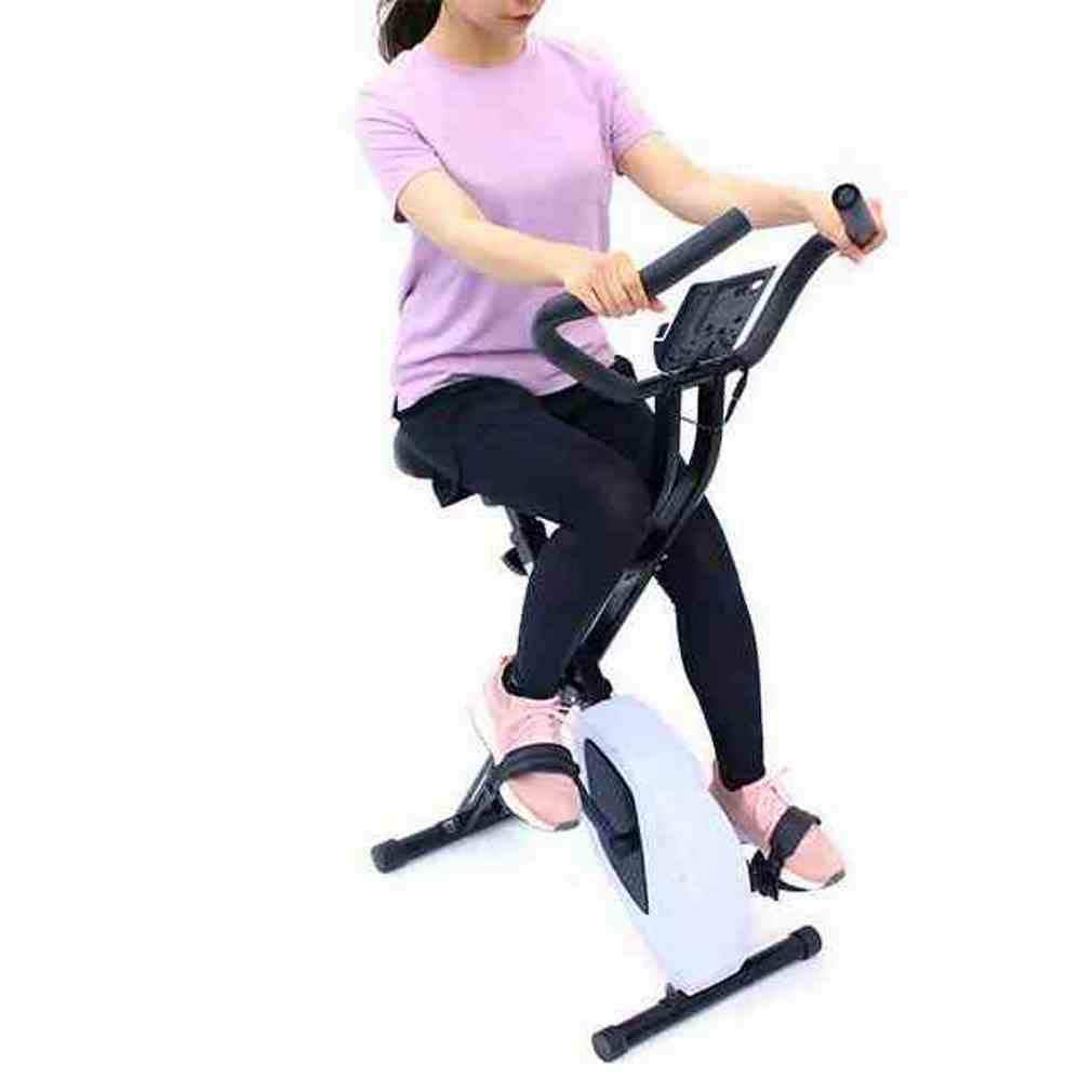 ティゴラ(TIGORA) フィットネスバイク TR FB003-XB BK ブラック 静音 マグネット式 折りたたみ