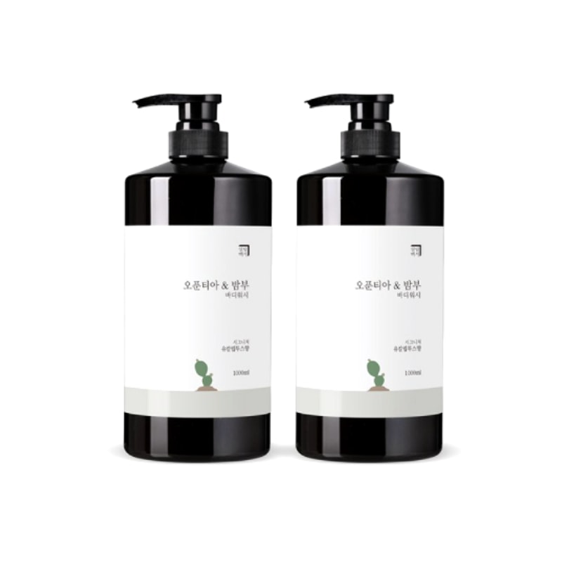 Opuntia＆BambooシャンプーEucalyptus 1000ml X 2