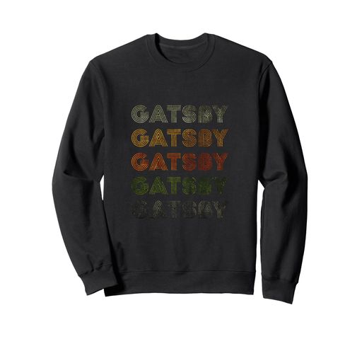 LOVE HEART GATSBY Tシャツ グランジ ビンテージスタイル ブラック ギャツビー トレーナー