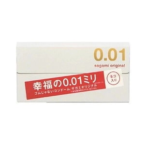 SALE開催中 サガミ オリジナル 0.01 ゼロゼロワン 001 5個入 コンドーム 避妊具 MB-C