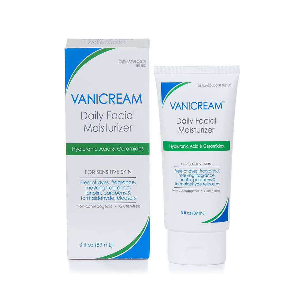 VanicreamDailyFacialMoistizer-3floz-敏感肌の方のために一般的な刺