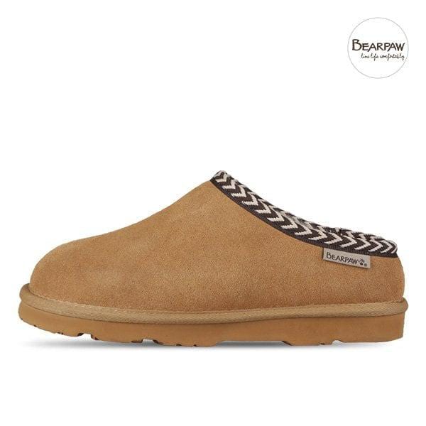 BEARPAW タビサ ジュニア 女性 防寒 シープスキン モカシン スリッパ 2973Y-243