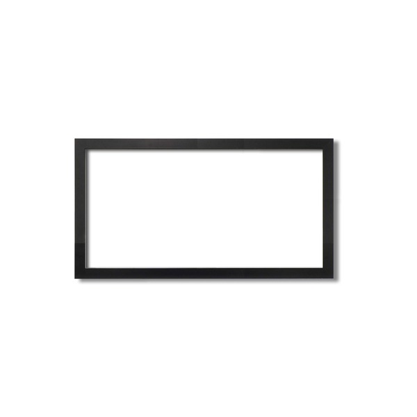 長方形額厚みのある作品収納可納 縦横兼用 横長額 厚み19mmまで 長方形額（500250mm） 黒