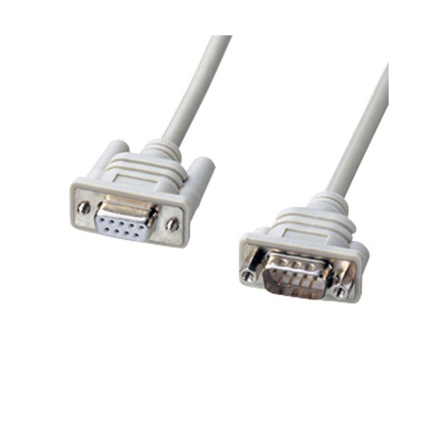 (まとめ)サンワサプライ エコRS-232Cケーブル(2m) KR-EC9EN2(×3セット)