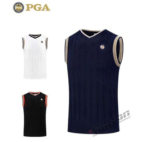 ゴルフベスト メンズ ウールセーター ゴルフウェア 防寒 保温 秋冬 スポーツウェア 男性用 紳士 カジュアル 通気性