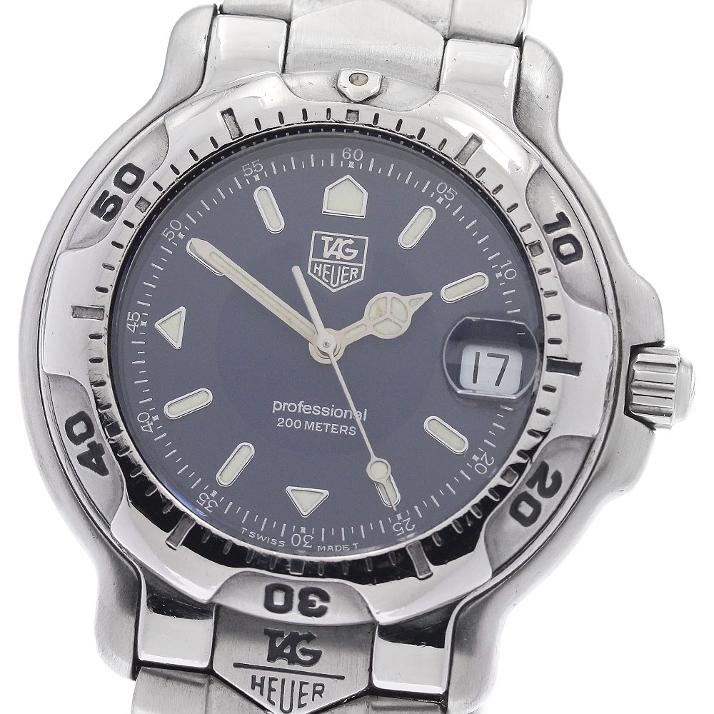 タグホイヤー TAG HEUER WH1115-K1 6000シリーズ プロフェッショナル デイト クォーツ メンズ _959624【中古】