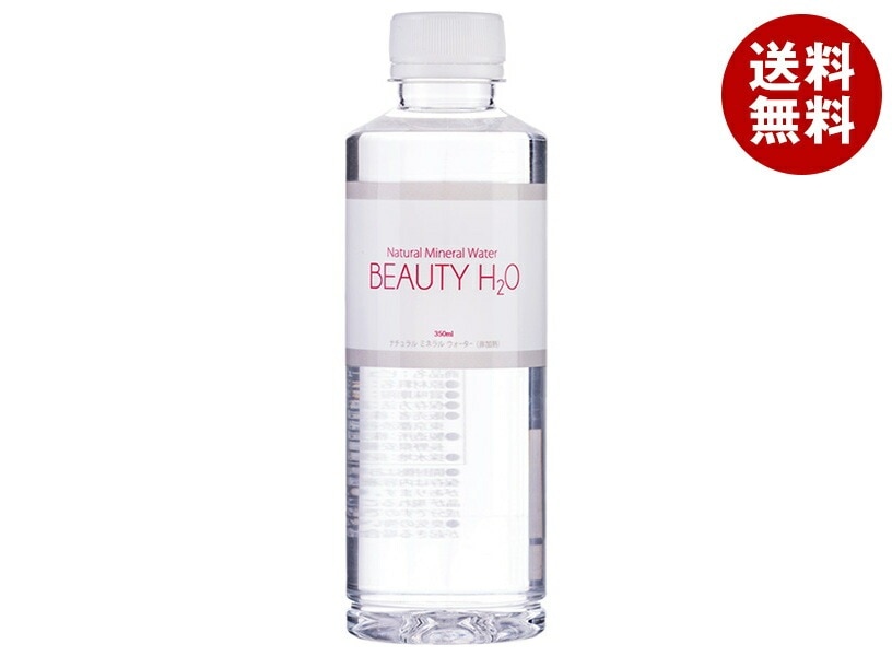 ナチュラルミネラルウォーター BEAUTY H2O 350mlPET＊24本入＊(2ケース)