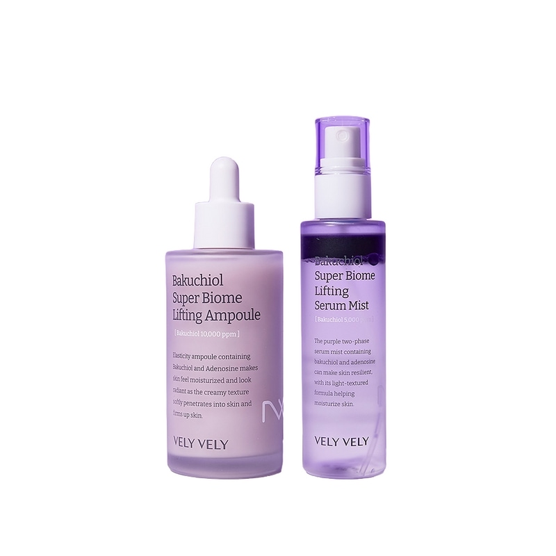 ブリブリバクチオールスーパーバイオムリフティング2種セット(アンプル100ml+セラムミスト100ml)