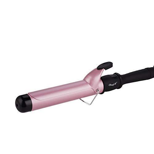 ヘアアイロン カールアイロン 32mm コテ マイナスイオン 80℃~230℃ 30段階温度調節 温度LCD表示 プロ仕様 ゆる巻き 自動電源OFF CKE-JP-HS269JB