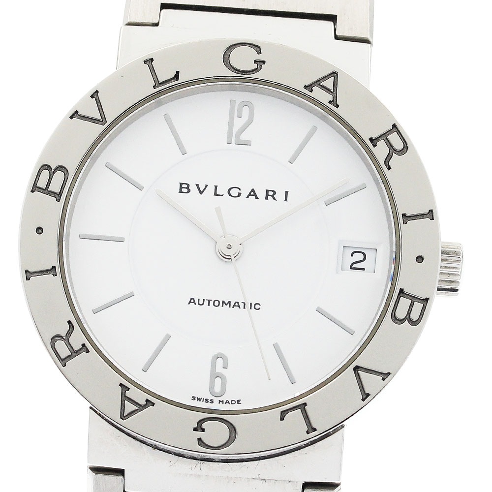ブルガリ BVLGARI BB33SS ブルガリブルガリ デイト 自動巻き メンズ 保証書付き_938641【中古】