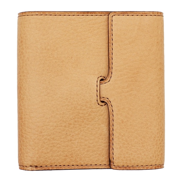 オールリネアヴァスカボックス コンパクトウォレット KAKUSHI【ナチュラル】本革 財布 202-4