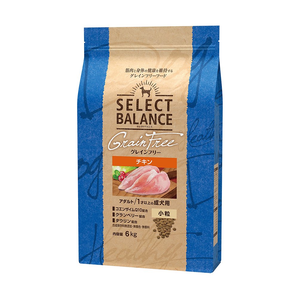 ドッグフード　セレクトバランス　グレインフリー　アダルト　チキン　小粒　６ｋｇ　ＣＲＣ45―03―52―00―00