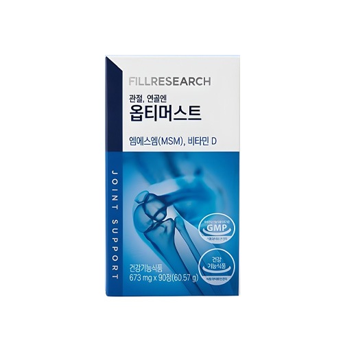 フィルリサーチ オプティマスト OPTI MSM 99.9% 関節軟骨健康サプリメント 90錠