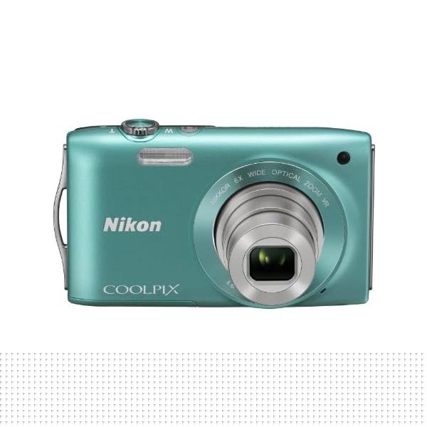 【中古】Nikon デジタルカメラ COOLPIX (クールピクス) S3300 ミントグリーン S3300GR
