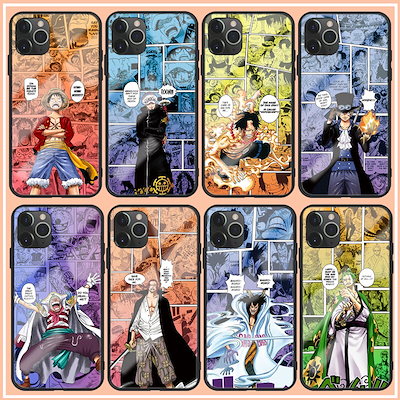 Qoo10 One Pieceワンピース大集合 Ip スマホケース 保護フィルム