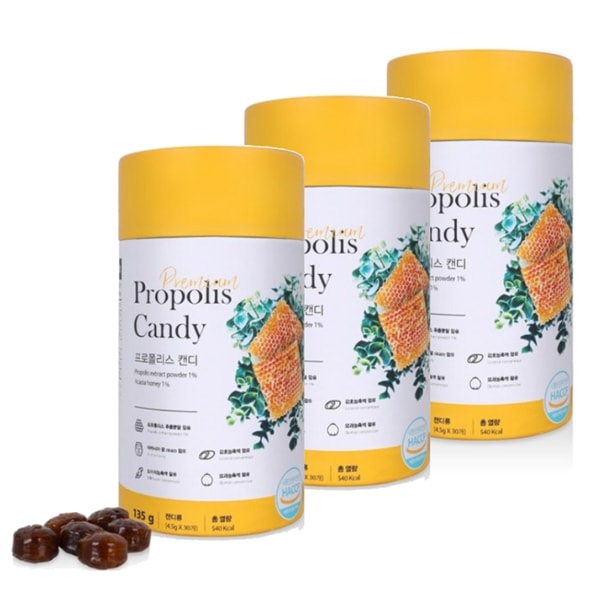 プロポリスキャンディ 135g x 3個