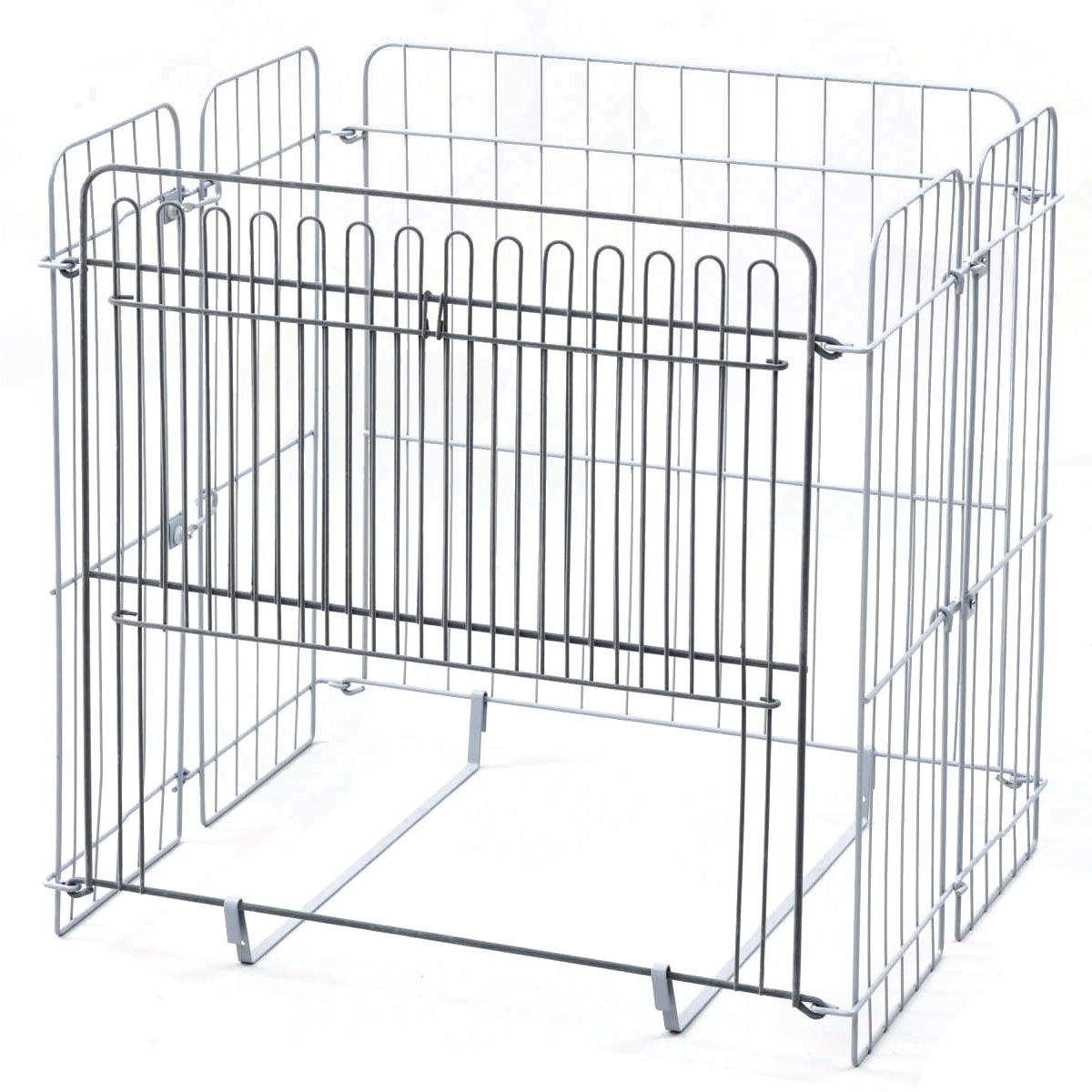 【在庫有・即納】山善 YAMAZEN 組み立て簡単 ワンタッチ開閉式ストーブ・ファンヒーターガード ONG-65R LGY 幅69.5cm×奥行52.5cm×高さ67.5cm 火傷防止