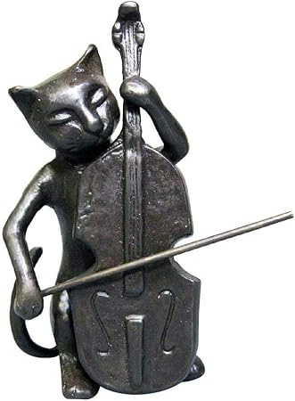 東洋石創 オブジェ チェロ ねこ 10232