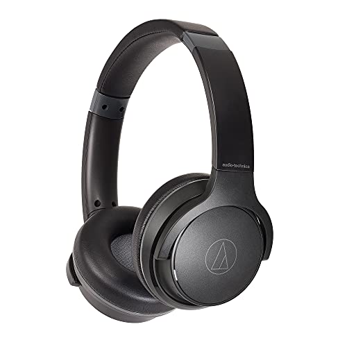 audio-technica ワイヤレスヘッドホン 最大60時間再生 急速充電 低遅延モード マルチポイント対応 ATH-S220BT BK