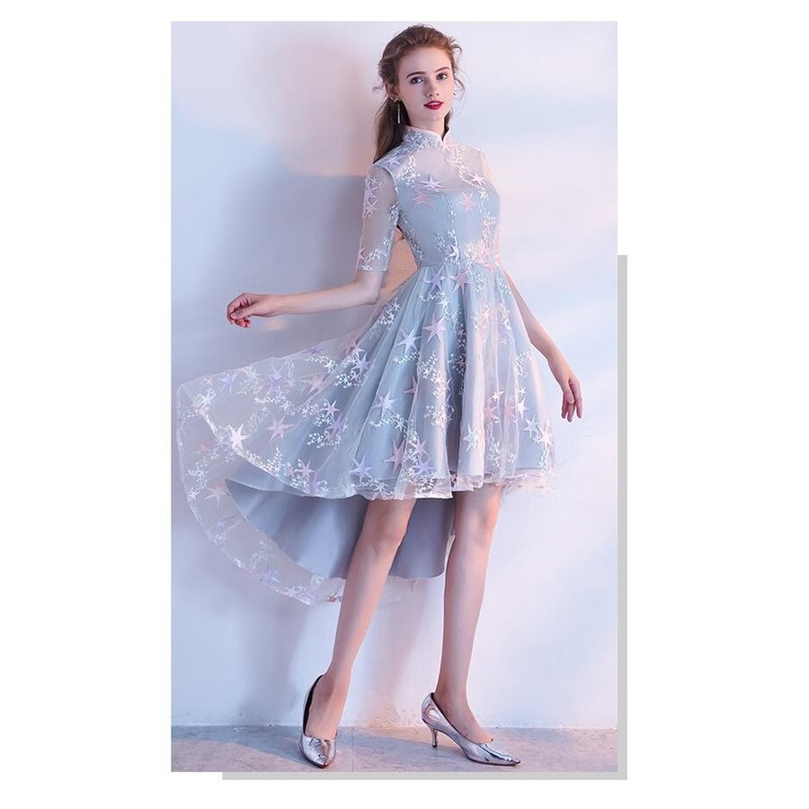 ミモレドレス 袖あり お姫様ドレス ウエディングドレス ステージ衣装 プリンセス オペラ声楽 成人式 5,834円