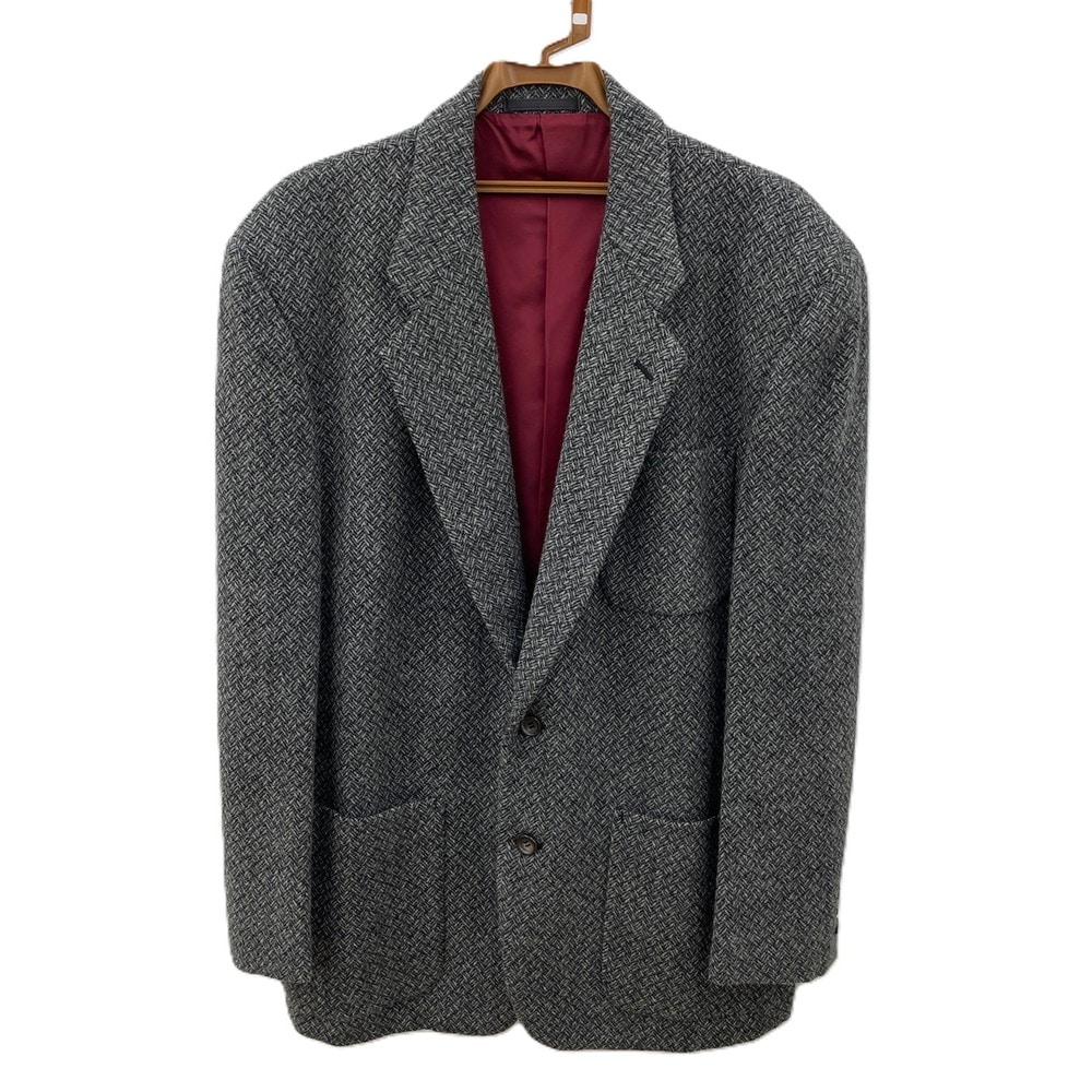 テーラードジャケット COMME des GARCONS HOMME PLUS M グレー系/ヘリンボーン柄 PJ-05044M