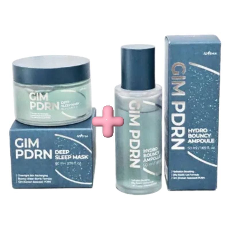 [2点セット]GIM 海苔 PDRN バウンシー美容液 50ml+ディープスリープマスク 80ml