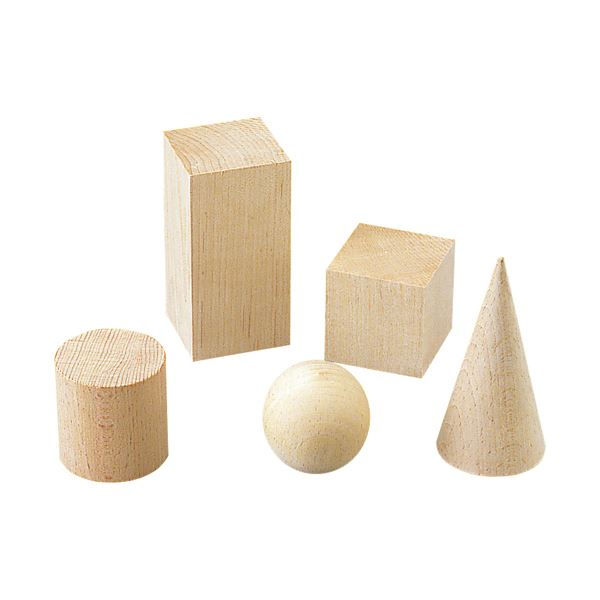 （まとめ）川合木工所 ぶな材ブロック 円柱 径5x5cm[x20セット]