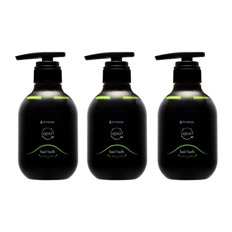 クゥオ ヘアバス H 375ml 3個セット エイジングケアシャンプーシャンプー