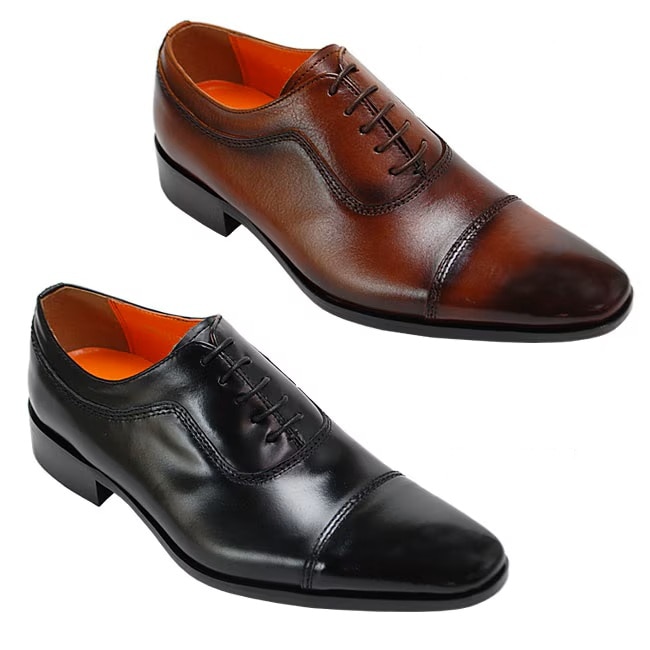 アントニオドゥカティ 1173 メンズビジネスシューズ ANTONIO DUCATI本革 内羽根 ストレートチップ ブラック ブラウン