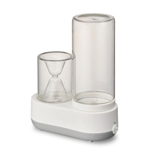 【寝室専用の加湿器】ドウシシャ 加湿器 スチーム式 容量1.6L 木造3畳 プレハブ6畳 加湿量200ML/H 連続加湿時間8時間 サーモスタット 温度ヒューズ ガラス仕様 KOROBAAN 200S