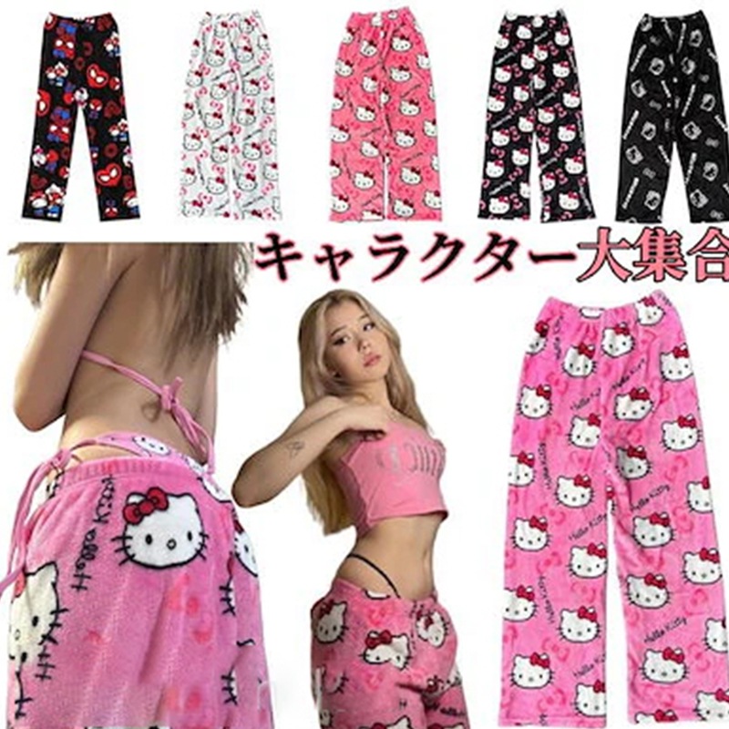 Qoo10] 【最安値挑戦】キティちゃん パジャマ ハ : 下着・レッグ