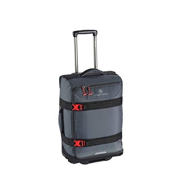 Eagle Creek Expanse Wheeled Rolling Duffel International Carry-On Bag， Stone Grey 並行輸入品
