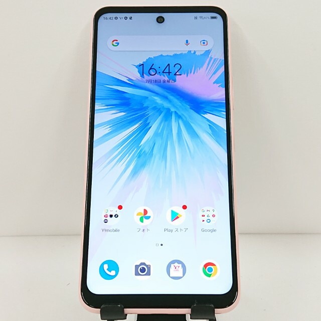 Libero 5G II A103ZT Y!mobile ピンク 送料無料 本体 c13629