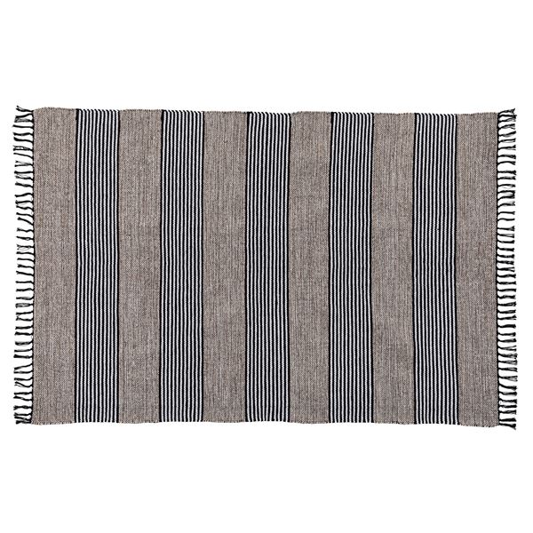 モダン ラグマット/絨毯 幅130cm奥行190cm TTR-172C 長方形 インド綿 リビング ダイニング キッチン 廊下