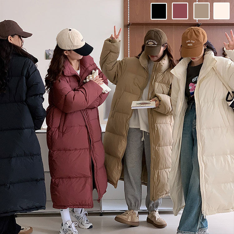 中綿コート レディース ロングコート ロング丈 中綿ジャケット アウター 冬服 防風 防寒着 冬アウター ジャケット暖かい 厚手 カジュアル オシャレ ゆったり 厚手 きれいめ 大きいサイズ ファー
